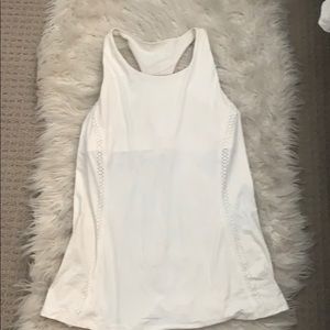 White tank top